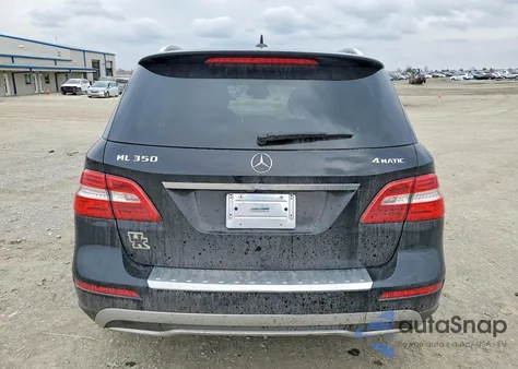 2013 Mercedes-Benz Ml 350 4Matic из США, поврежденный, VIN 4JGDA5HB1DA158845